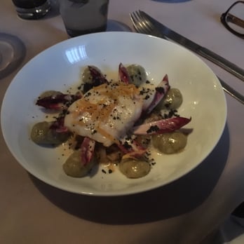L'Angle Saint Laurent - Sea bass with gnocchi - French Near Me - Bayeux, 14 L'Angle Saint Laurent - Sea bass with gnocchi - French Near Me - Bayeux, 14