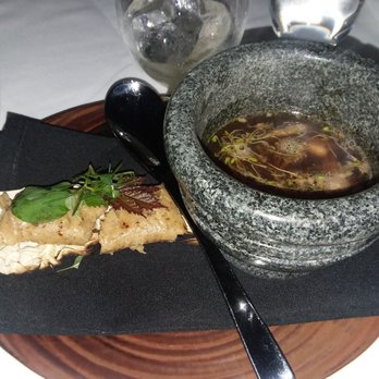 Spago - Pozole and tamal, very good - New American Near Me - Beverly Hills, California Spago - Pozole and tamal, very good - New American Near Me - Beverly Hills, California