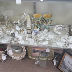 Granny's Trading Post: Antiques, Gifts, Collectibles - An incredible collection of sterling silver.