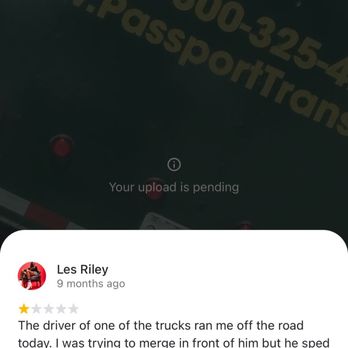 Passport Transportation - My google review they are trying to take down. - Vehicle Shipping Near Me - Lebanon, Missouri Passport Transportation - My google review they are trying to take down. - Vehicle Shipping Near Me - Lebanon, Missouri