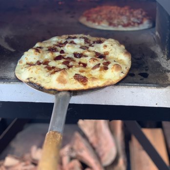 Whiskey Pie - Our own dough, sauce and candied whiskey bacon. - Pizza Near Me - Madras, Oregon Whiskey Pie - Our own dough, sauce and candied whiskey bacon. - Pizza Near Me - Madras, Oregon