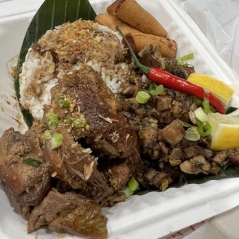 Cooked By Gio - a meal in a styrofoam container - Filipino Near Me - American Canyon, California