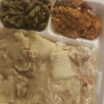 Sandra’s Southern Cooking & BBQ - Chicken & dumpling lunch - Barbeque Near Me - Osyka, Mississippi Sandra’s Southern Cooking & BBQ - Chicken & dumpling lunch - Barbeque Near Me - Osyka, Mississippi