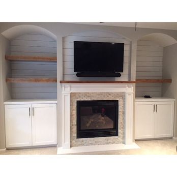 Joseph Friedrich Carpenter Contractor - Built in's with mantle and stone - Carpenters Near Me Joseph Friedrich Carpenter Contractor - Built in's with mantle and stone - Carpenters Near Me
