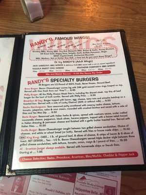 Menu photo 4 Randy's Up the River Allegany, NY Menu photo 4 Randy's Up the River Allegany, NY