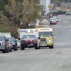 Anaconda Fire Department - Anaconda Fire Department on an emergency medical call.