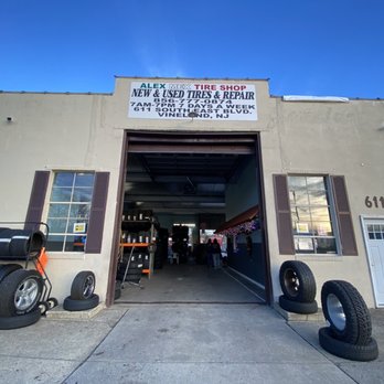 Alex Mex Tire Shop - Outside View - Tires Near Me - Vineland, New Jersey