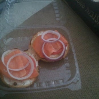 Einstein Bros. Bagels - Lox n' Onion bagel! My favorite thing for breakfast! - Bagels Near Me - Reno, Nevada