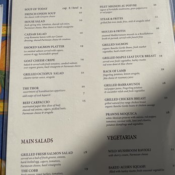 Nonni's Bistro - The menu! - Modern European Near Me - Pleasanton, California