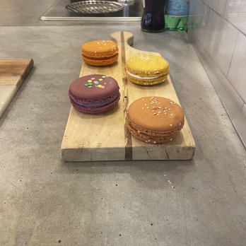 Concord Coffee - Macaroons- vanilla, lemon meringue, I can't remember the other two cause they had strange name. - Coffee & Tea Near Me - Lakeland, Florida