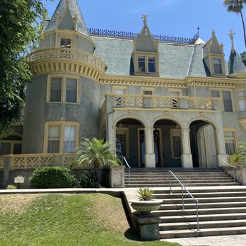 Kimberly Crest House and Gardens  - Front steps - Museums Near Me - Redlands, California