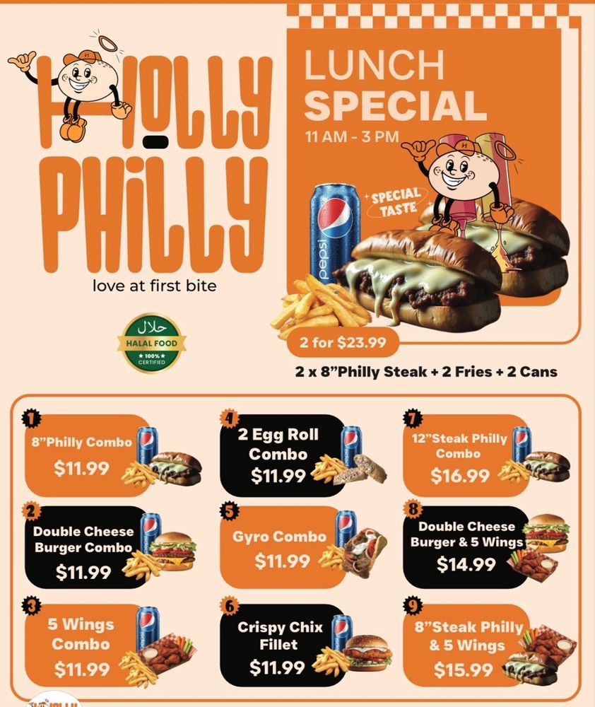 Food from Holly Philly