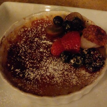 N 7 - Soy sauce creme bruleé with fresh berries - French Near Me - New Orleans, Louisiana