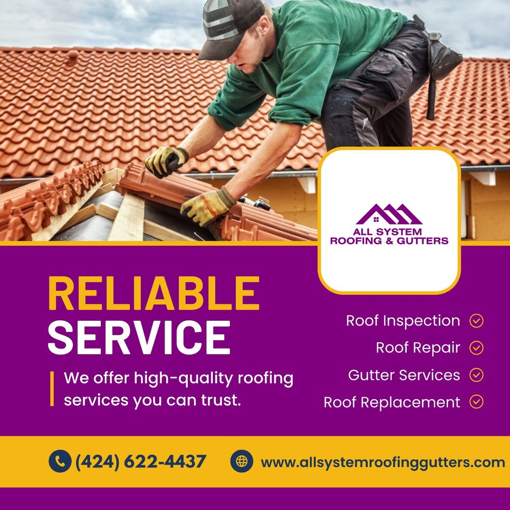 Slide of All System Roofing & Gutters