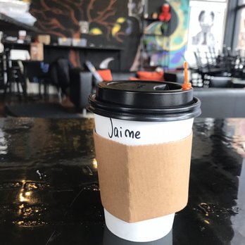Black Coffee Lounge - 12oz Swirl latte - Coffee & Tea Near Me - Cincinnati, Ohio