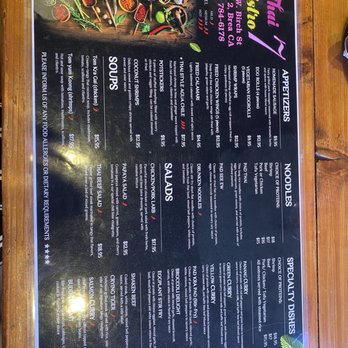 Thai 7 Bistro - Menu - Thai Near Me - Brea, California Thai 7 Bistro - Menu - Thai Near Me - Brea, California