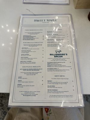 Menu photo 1 Sweet Maple Cupertino, CA