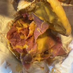 Arby's - Very raw beef n cheddar