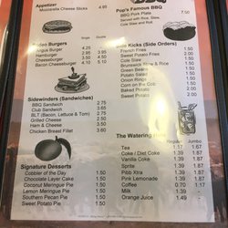 Pop's Kitchen - Lunch/dinner