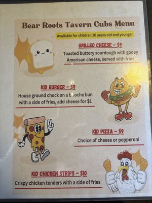 Menu photo 6 Bear Roots Tavern Escondido, CA