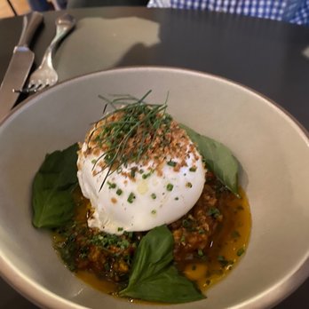 Tavernetta - Burrata Con Pesto Trapanese - Italian Near Me - Denver, Colorado Tavernetta - Burrata Con Pesto Trapanese - Italian Near Me - Denver, Colorado