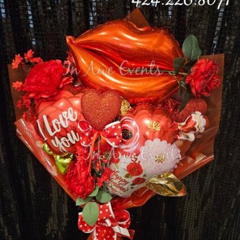 In Awe Event Decor - Valentines Day Balloon bouquet - Balloon Services Near Me In Awe Event Decor - Valentines Day Balloon bouquet - Balloon Services Near Me