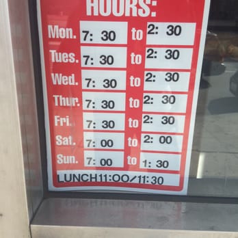 Frisco Baking - Hours as of November 15th, 2015 - Bakeries Near Me - Los Angeles, California