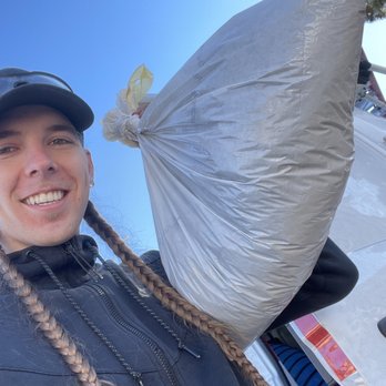 TruAir - This is Koda! That's a bag of our dryer Dust! - Air Duct Cleaning Near Me TruAir - This is Koda! That's a bag of our dryer Dust! - Air Duct Cleaning Near Me
