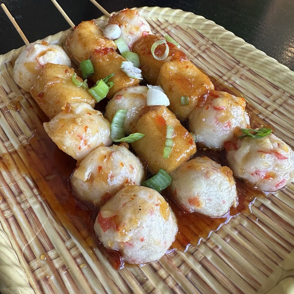 Kiin Lao & Thai Eatery - Grilled fishballs with tofu - Laotian Near Me - Pittsburgh, Pennsylvania Kiin Lao & Thai Eatery - Grilled fishballs with tofu - Laotian Near Me - Pittsburgh, Pennsylvania