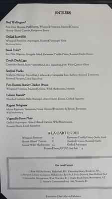 Menu photo 6 White Horse Tavern Newport, RI Menu photo 6 White Horse Tavern Newport, RI