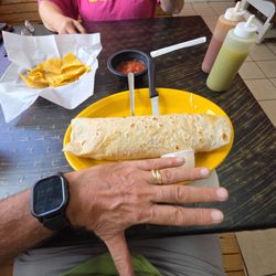El Mexicano - Beef burrito,