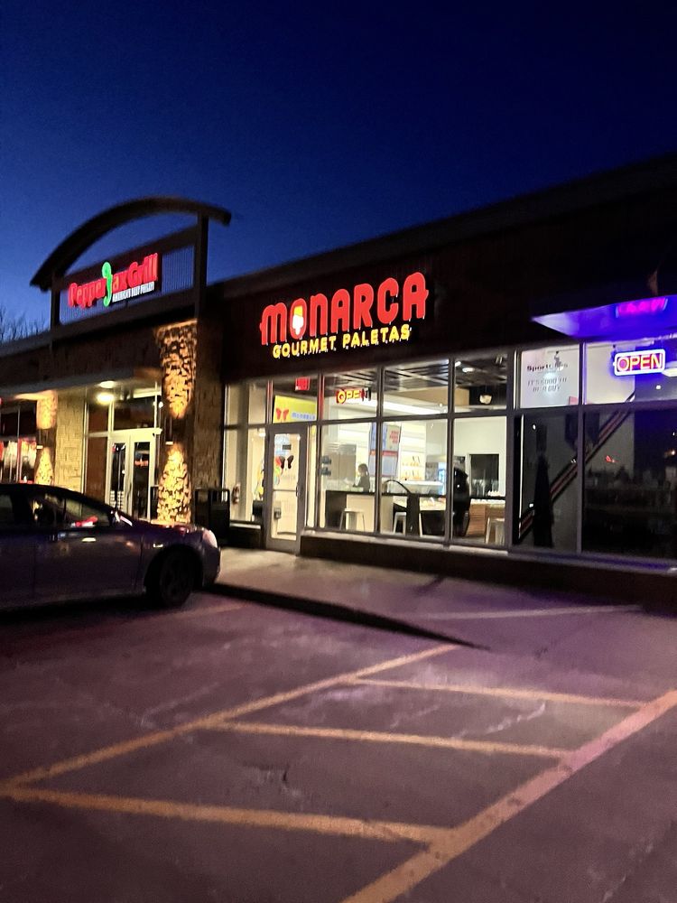Monarca Gourmet Paletas Logo