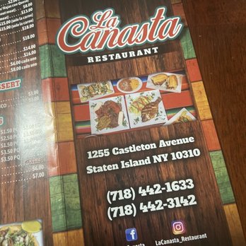 La Canasta Deli - the menu - Mexican Near Me - Staten Island, New York La Canasta Deli - the menu - Mexican Near Me - Staten Island, New York