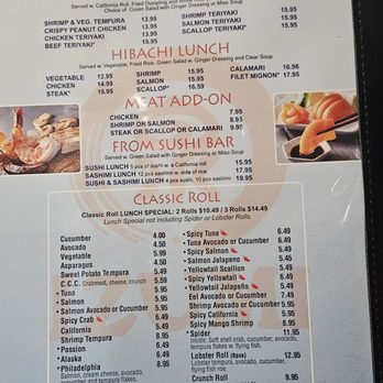 Izumi Steakhouse - Menu - Sushi Bars Near Me - Las Vegas, Nevada Izumi Steakhouse - Menu - Sushi Bars Near Me - Las Vegas, Nevada