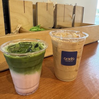 Ondo Coffee - Strawberry matcha and Saigon de leche - Coffee & Tea Near Me - Artesia, California Ondo Coffee - Strawberry matcha and Saigon de leche - Coffee & Tea Near Me - Artesia, California