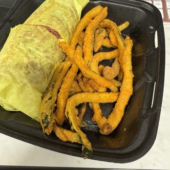Chris's Burgers - This is what you get for a $7 zucchiniafter - Burgers Near Me - Rialto, California
