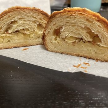 Sweet Demi Lune Bakery & Cafe - Almond Croissant (inside) - Bakeries Near Me - Glendale, California Sweet Demi Lune Bakery & Cafe - Almond Croissant (inside) - Bakeries Near Me - Glendale, California