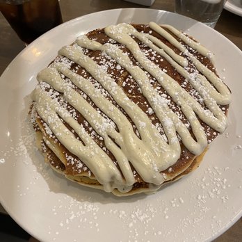 Buttermilk - Cinnamon Roll Pancakes - Coffee & Tea Near Me - Naperville, Illinois Buttermilk - Cinnamon Roll Pancakes - Coffee & Tea Near Me - Naperville, Illinois