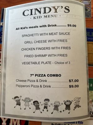 Menu photo 2 Cindy’s Cafe Prattville, AL