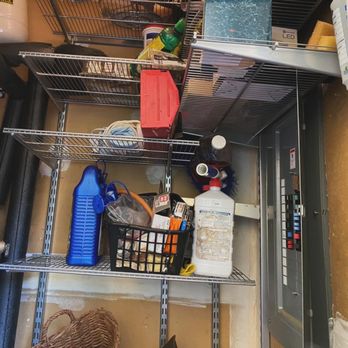 Simply Organizing by Ana - Before of outdoor storage closet - Home Organization Near Me Simply Organizing by Ana - Before of outdoor storage closet - Home Organization Near Me
