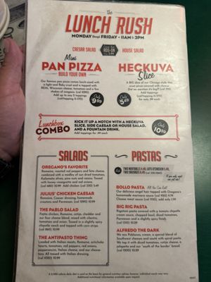Menu photo 4 Oregano's Queen Creek, AZ Menu photo 4 Oregano's Queen Creek, AZ