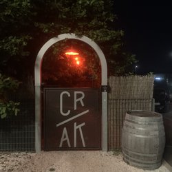 CRAK - The entrance to the beer garden