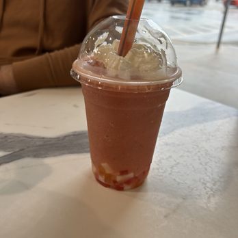 Pho Lien Hoa 3 - S Western - Mango strawberry smoothie with fruit jellies - Vietnamese Near Me - Oklahoma City, Oklahoma Pho Lien Hoa 3 - S Western - Mango strawberry smoothie with fruit jellies - Vietnamese Near Me - Oklahoma City, Oklahoma