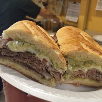 Capers Catering & Delicatessen - Cajun Roast Beef, Cherry Peppers, Pesto Mayo on a Toasted Hero... - Delis Near Me - Westbury, New York Capers Catering & Delicatessen - Cajun Roast Beef, Cherry Peppers, Pesto Mayo on a Toasted Hero... - Delis Near Me - Westbury, New York
