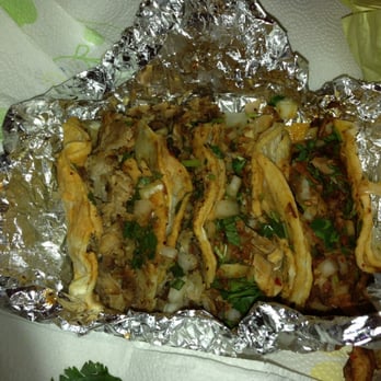 Tacos Garcia - There are four tacos here. They are on the small side. Taco Tuesday deal, .89cents each. - Mexican Near Me - Orange, California Tacos Garcia - There are four tacos here. They are on the small side. Taco Tuesday deal, .89cents each. - Mexican Near Me - Orange, California