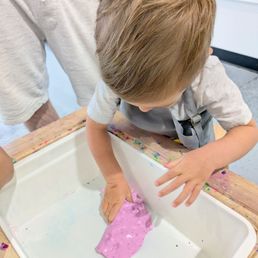 Slime in the making!