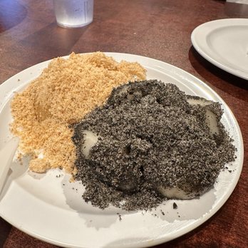 Corner Beef Noodle House - Peanut and sesame mochi for dessert - Taiwanese Near Me - El Monte, California Corner Beef Noodle House - Peanut and sesame mochi for dessert - Taiwanese Near Me - El Monte, California