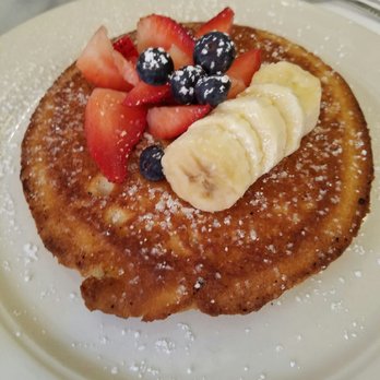 CAFÉ LULUc - Mouth watering pancakes so Crispy on the outside and fluffy inside!!! - French Near Me - Brooklyn, New York