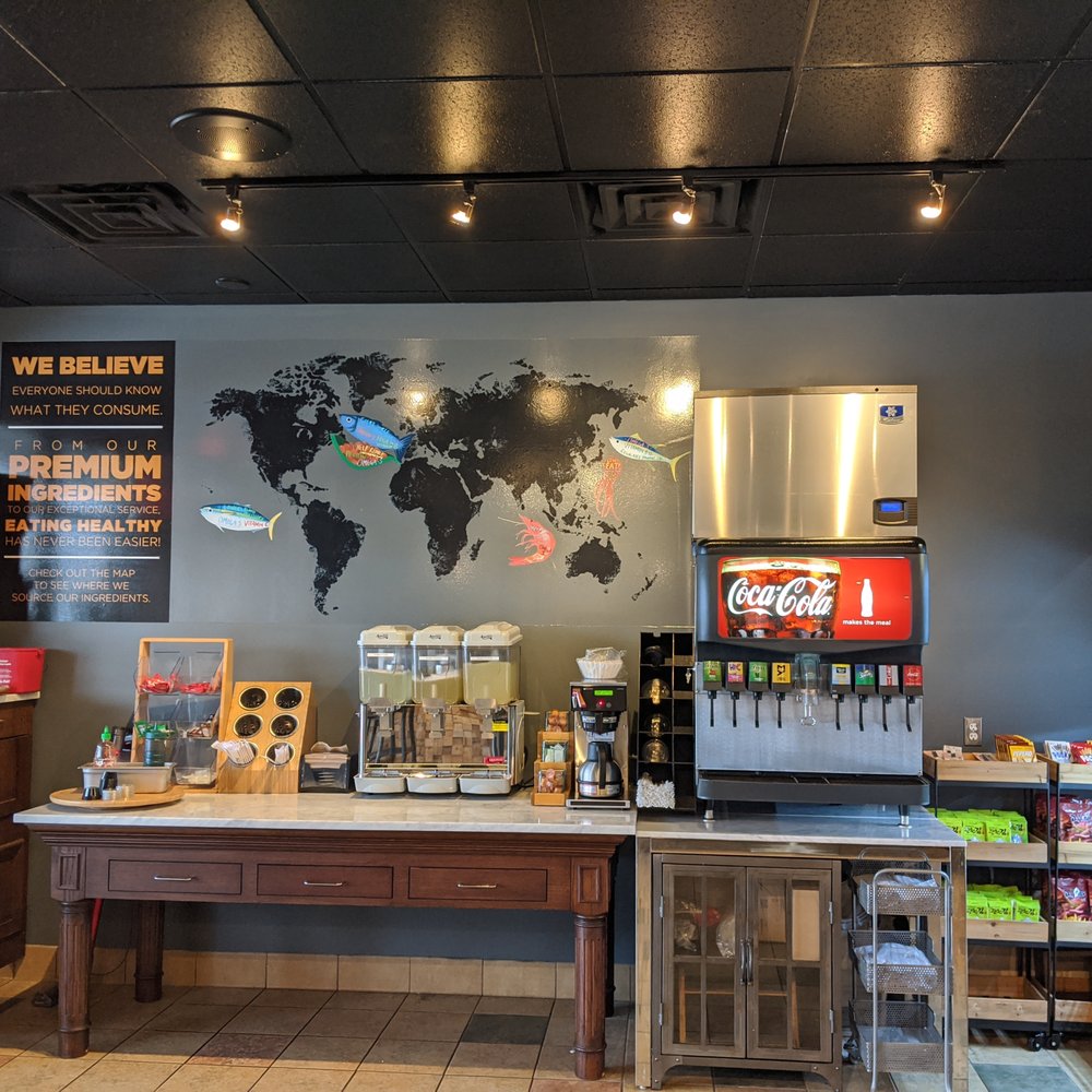 Poke Toki - Interior by the beverages (and to go pickup area) - Poke Near Me - Grand Rapids, Michigan Poke Toki - Interior by the beverages (and to go pickup area) - Poke Near Me - Grand Rapids, Michigan