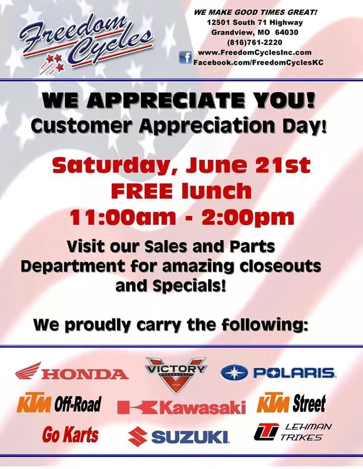 FREEDOM CYCLES Updated September 2024 40 Reviews 12501 S US 71